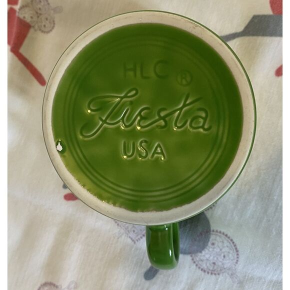 Fiestaware Shamrock Classic Ring Handle 10.4oz Mug - Picture 6 of 6